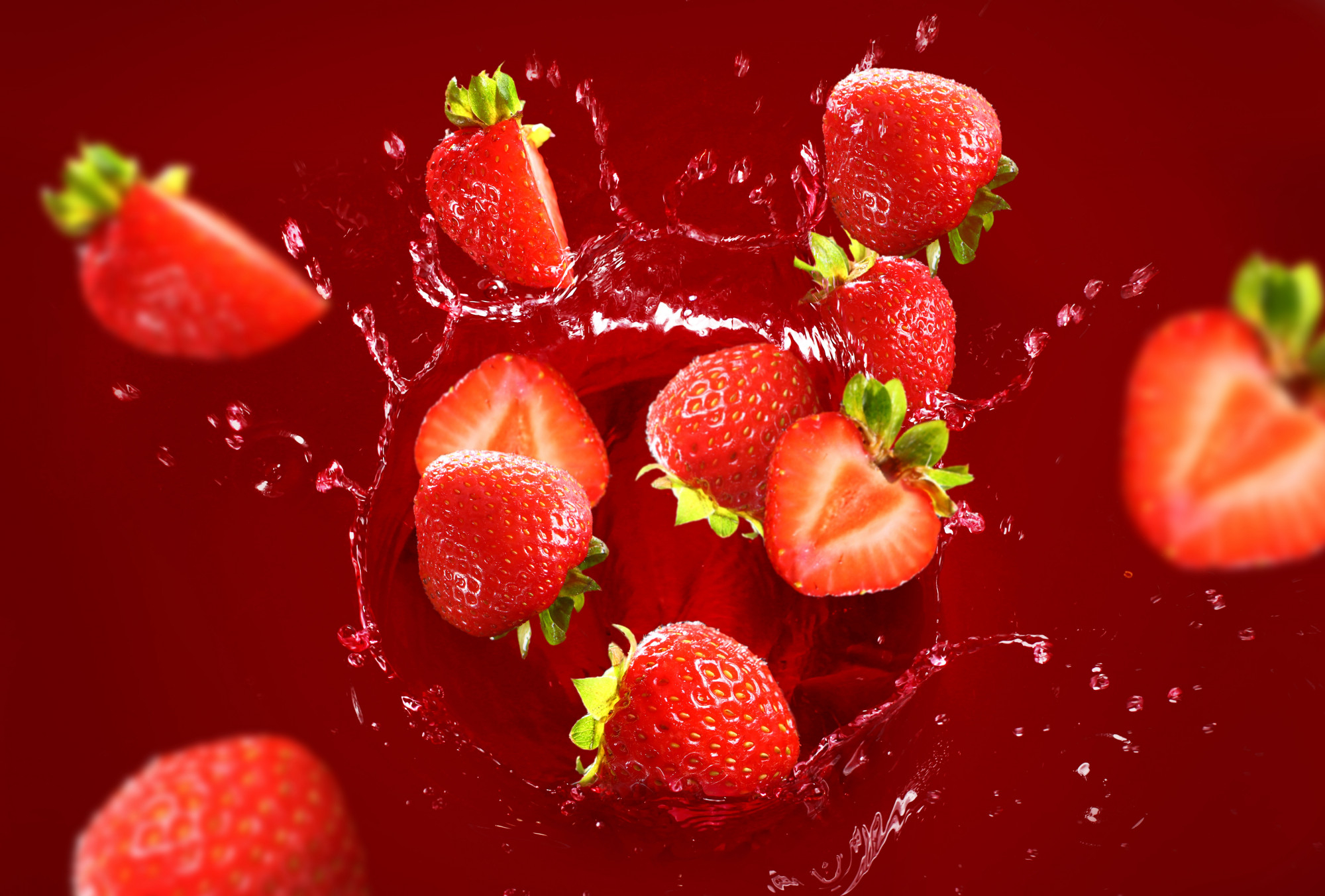 boisson à la fraise