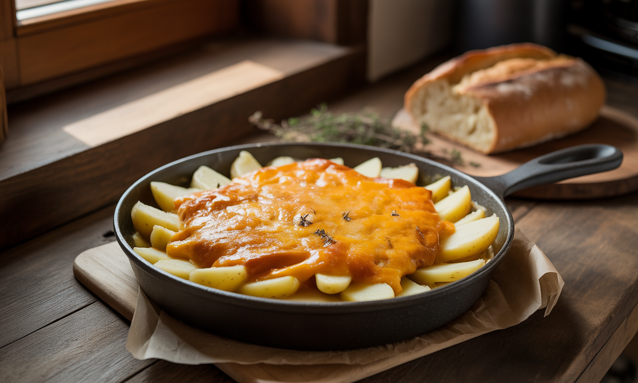 découvrez la morbiflette, notre délicieuse interprétation de la tartiflette savoyarde, alliant le crémeux du morbier et le parfum du vin blanc. un plat réconfortant qui réchauffe les cœurs et ravit les papilles, parfait pour partager en famille ou entre amis.