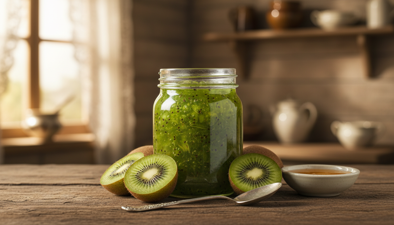 découvrez la recette authentique de la confiture de kiwi, un secret de famille transmis par ma grand-mère pour un goût fait maison inégalé.