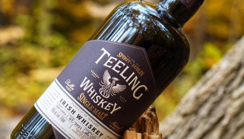 une bouteille de whisky irlandais