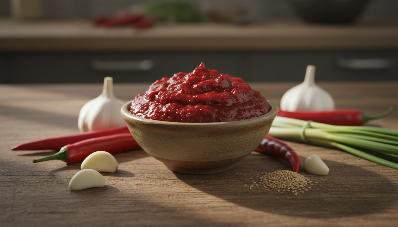 découvrez le gochujang, cette pâte coréenne piquante aux saveurs uniques, et apprenez à l'incorporer facilement dans toutes vos recettes pour relever vos plats avec authenticité.