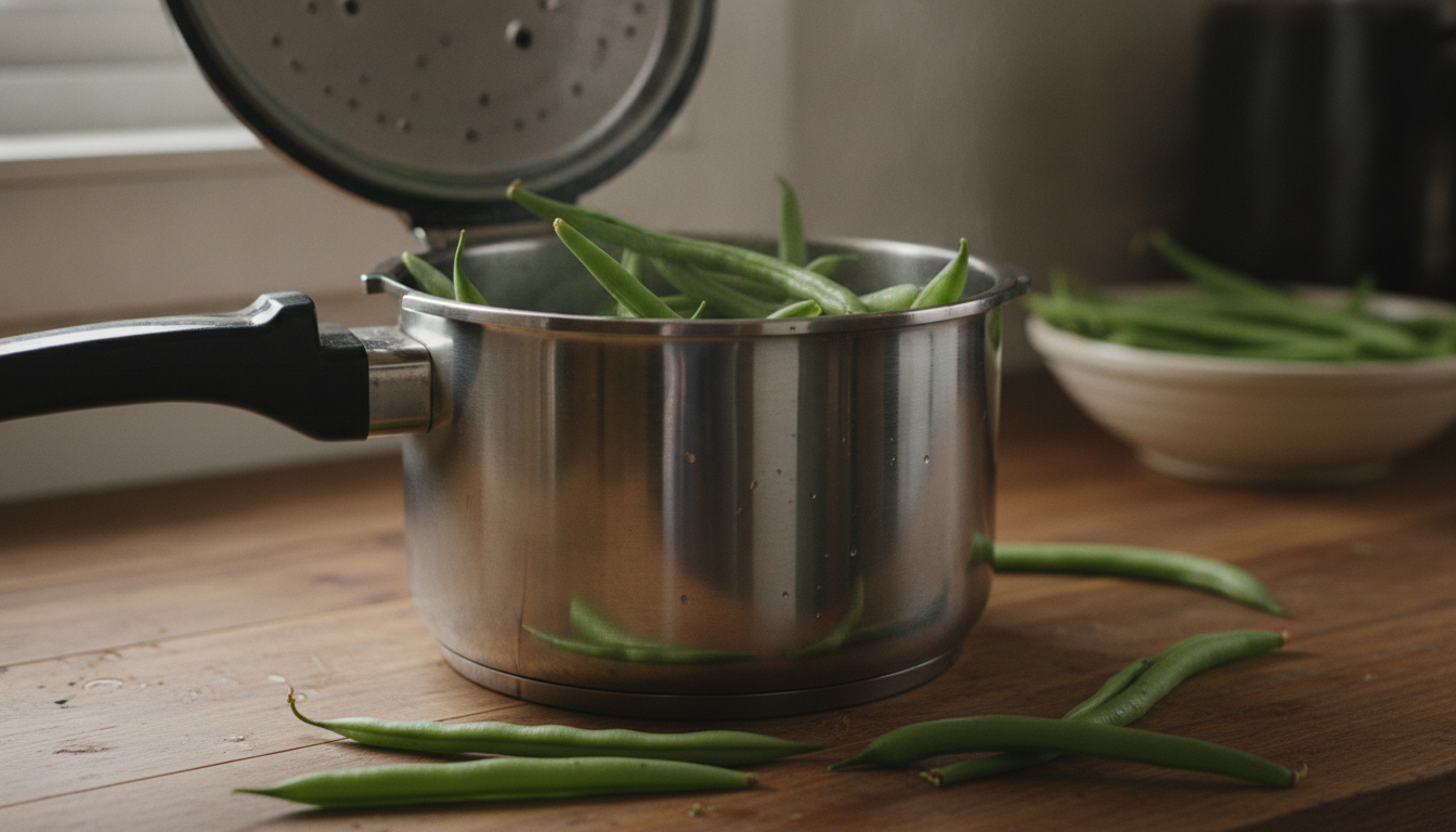 découvrez comment cuire rapidement les haricots verts à la cocotte-minute grâce à une méthode simple et efficace qui révolutionnera vos repas quotidiens.