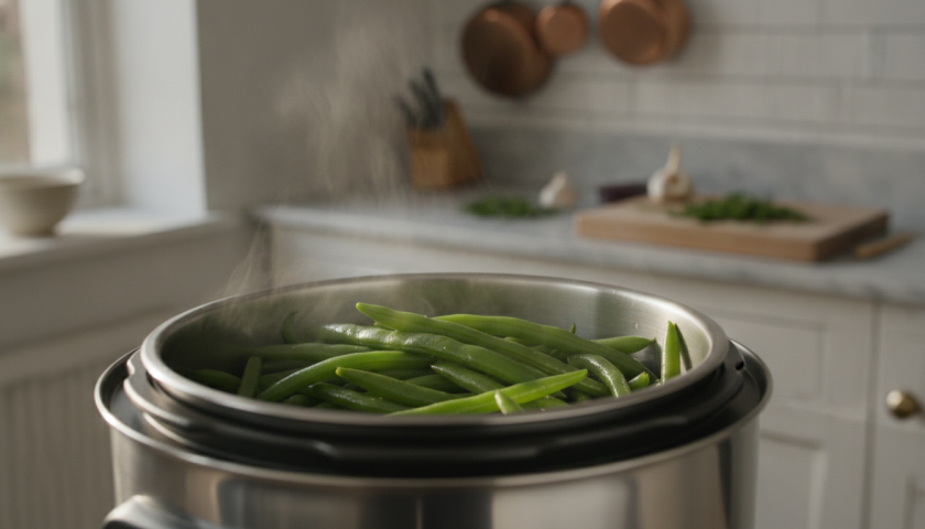 découvrez comment cuire rapidement vos haricots verts à la cocotte-minute grâce à notre méthode simple et efficace qui révolutionnera votre façon de cuisiner.