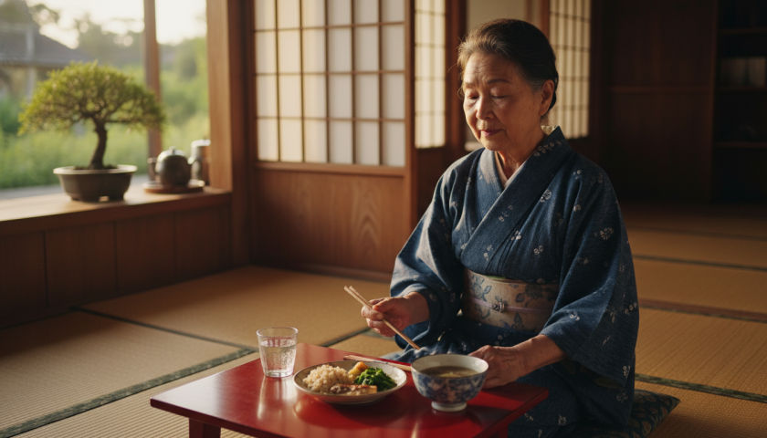 découvrez hara hachi bu, la pratique millénaire d'okinawa pour manger jusqu'à 80% de sa faim, et ainsi maintenir une silhouette fine et une santé optimale de manière naturelle.