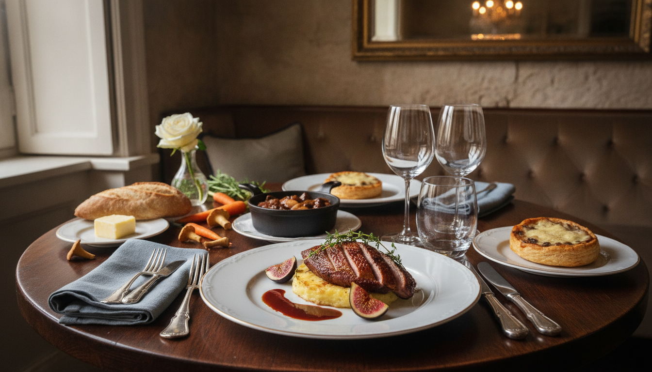 découvrez l'élégance à la française avec notre menu sur mesure, alliant saveurs authentiques et créations signature pour une expérience culinaire unique.