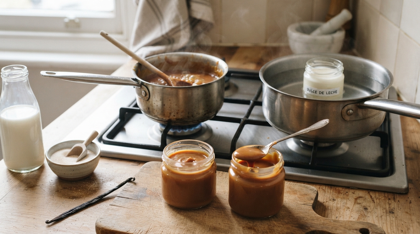 découvrez deux méthodes faciles pour préparer une confiture de lait maison onctueuse, avec des conseils pour la conserver en toute sécurité.